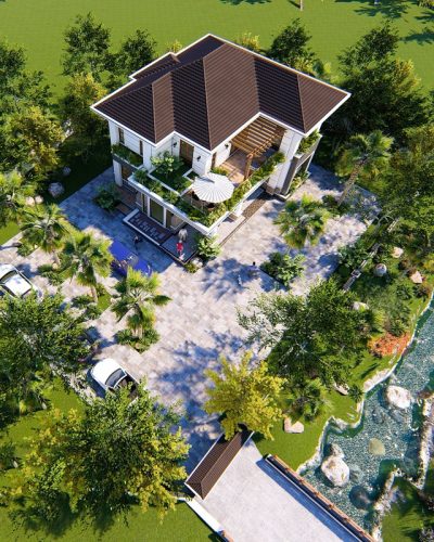 Biệt thự vườn 300m2